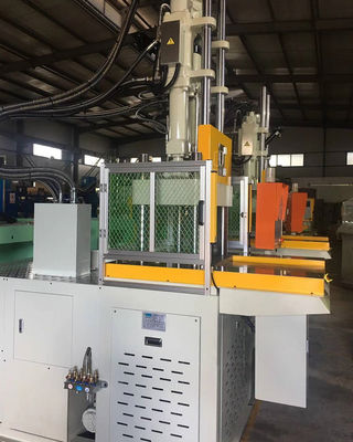 High Efficiency 45 Ton Single Slide Shuttle Table VERTICAL Injection Molding Machine
