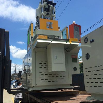 VERTICAL single type vertical shuttle table plastic injection molding machine