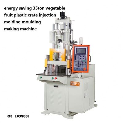 VERTICAL Energy Saving Vegetable Injection Molding 35ton Fruit Plastic Crate Mold Making Machine