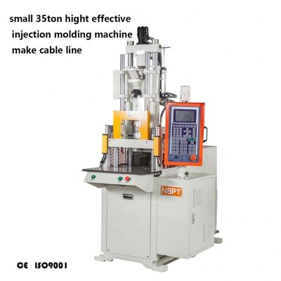 Efficient Small Size 35ton VERTICAL Injection Molding Machine Make To Wire Line