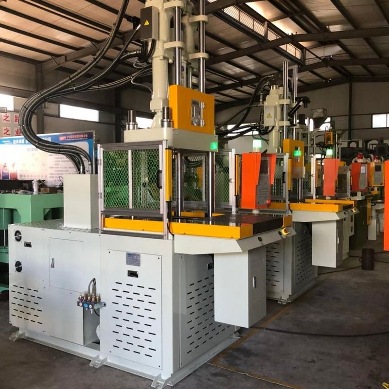 VERTICAL Single Slide Table Vertical Air Filter Plastic Injection Molding Machine 45T