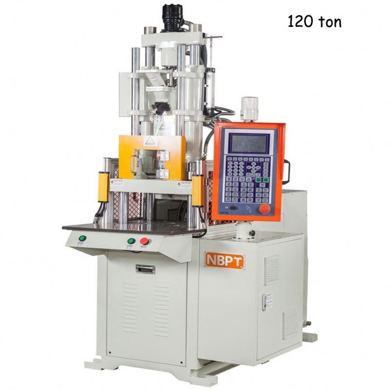 2 Rigs 120T VERTICAL Fully Automatic Sliding Fishing Soft Plastic Lure Injection Machines PT0105-26